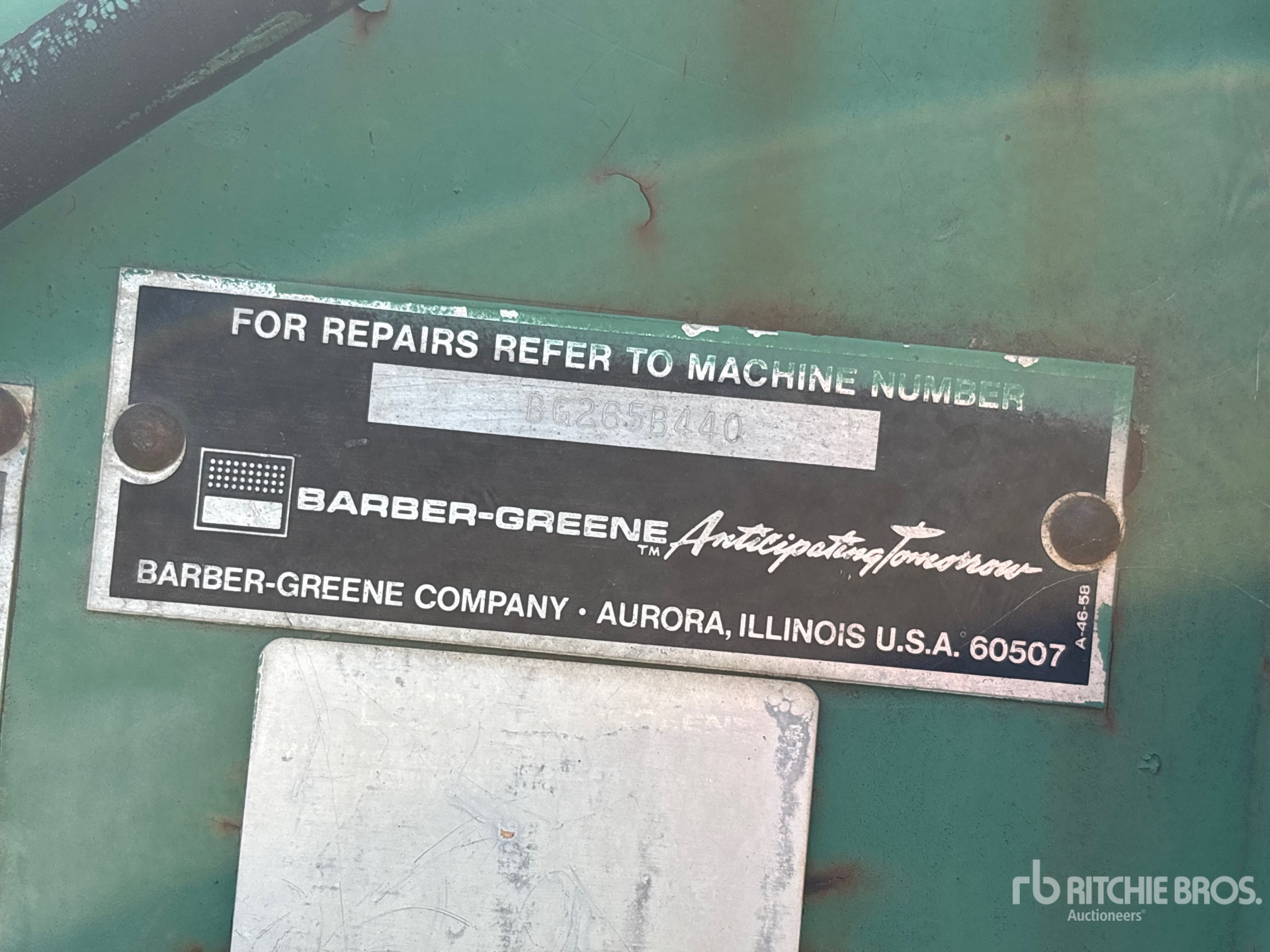 1987 Barber Greene 200 SERIES