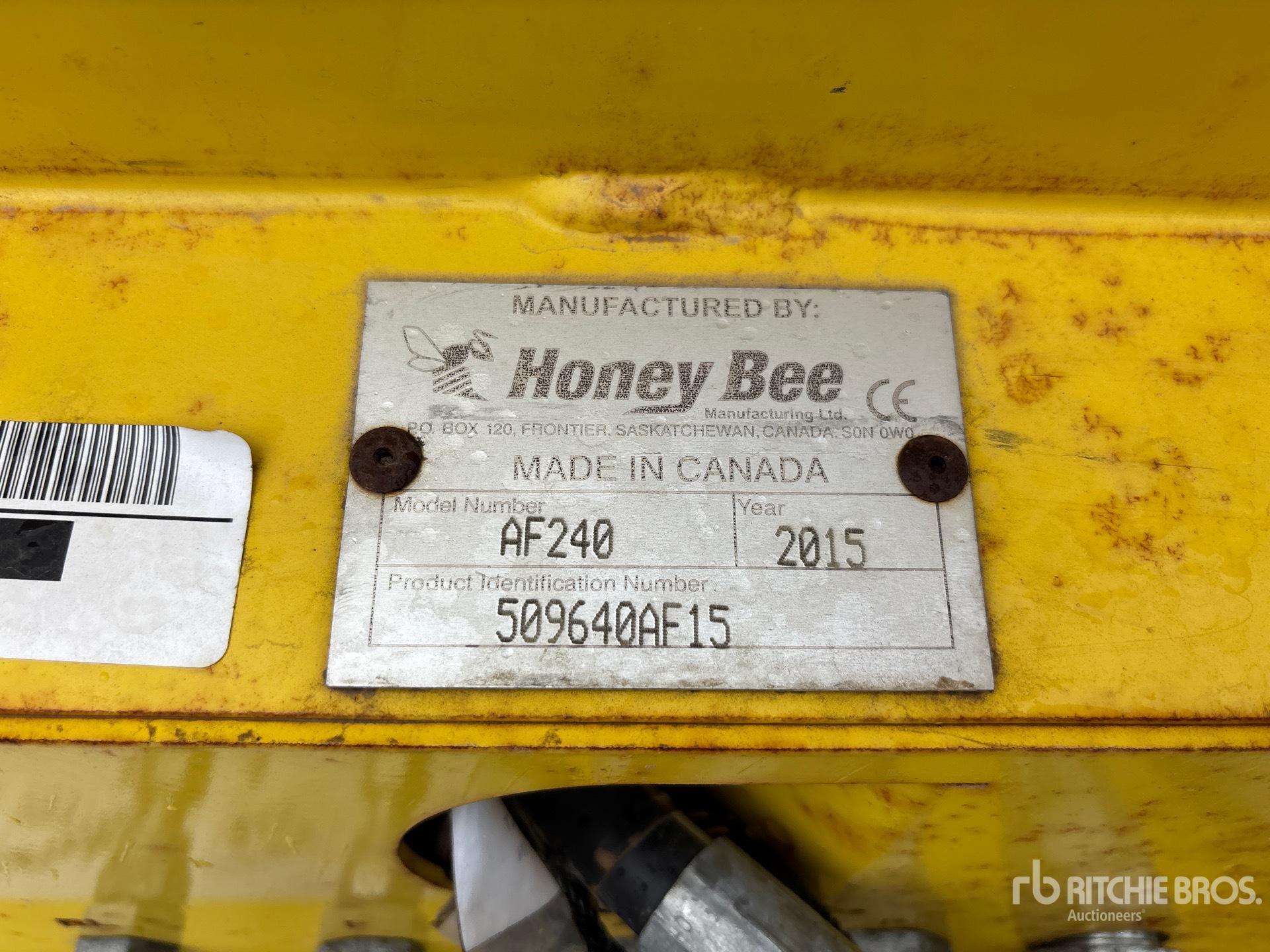 2015 Honey Bee AF240