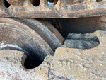Undercarriage with Left Front Idler