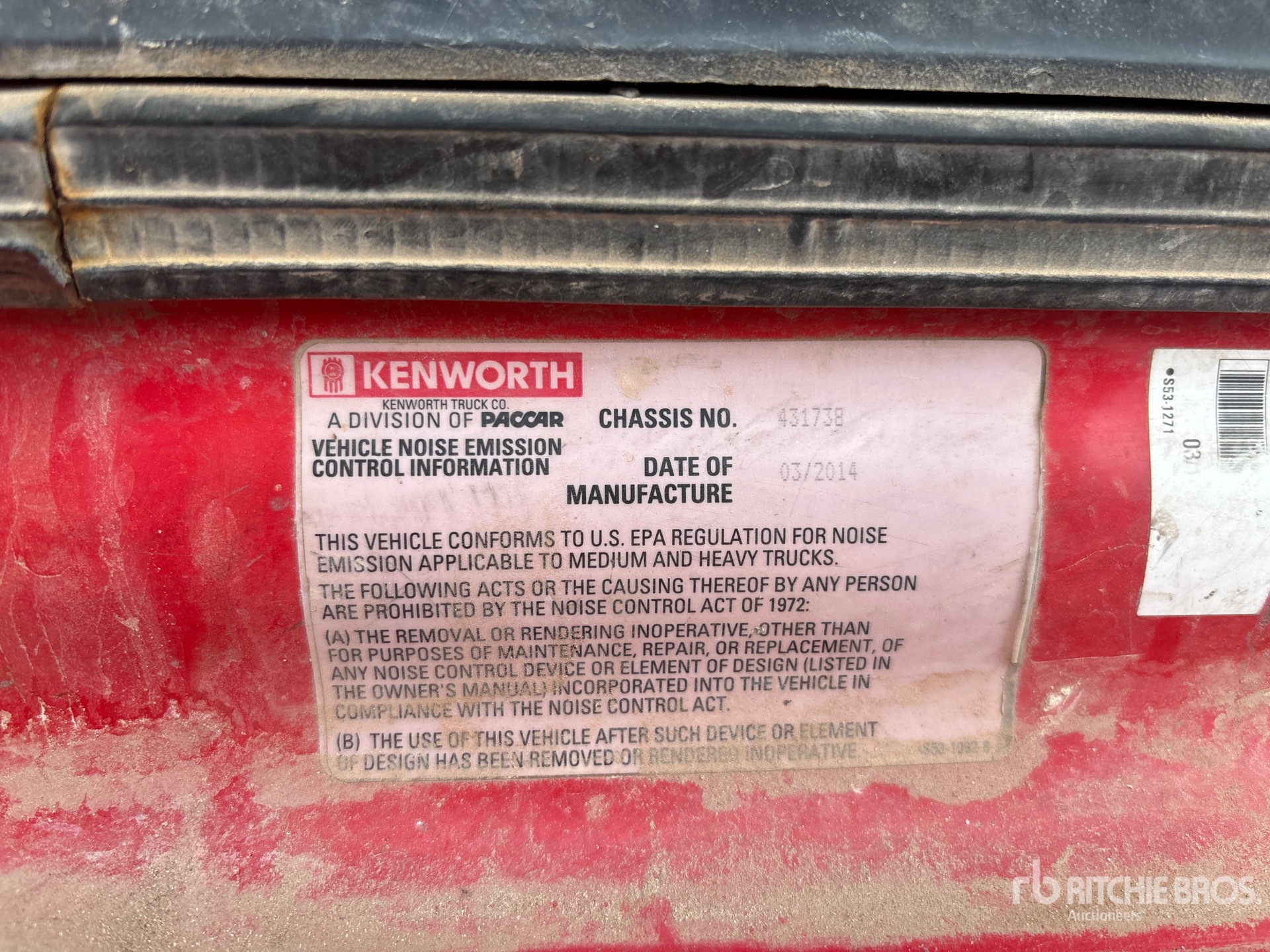 2015 Kenworth T880