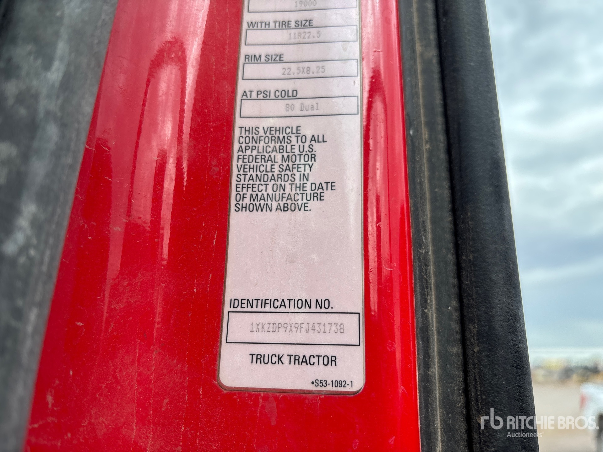 2015 Kenworth T880
