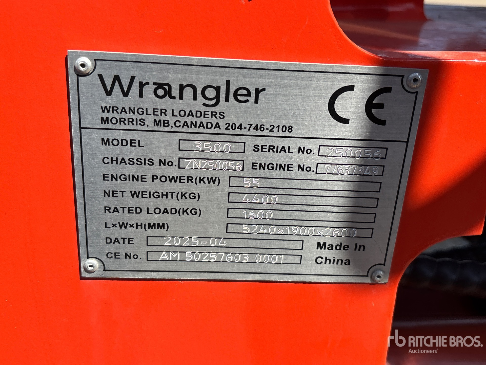 2025 Wrangler 3500