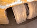 Chassis Lift with Left Rear Tire