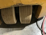 Chassis Lift with Right Rear Tire
