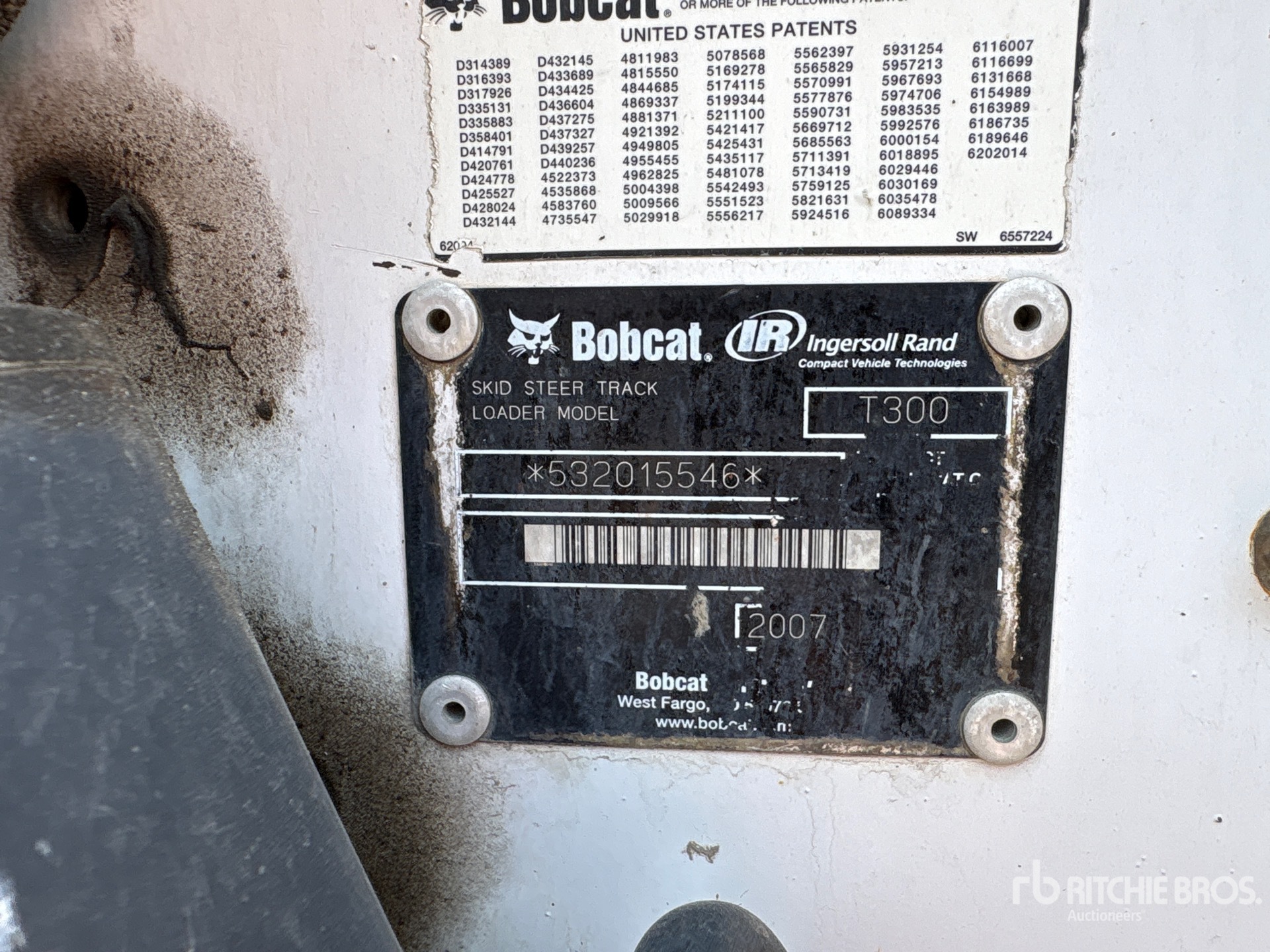 2007 Bobcat T300