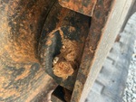 Undercarriage with Left Track Tensioner