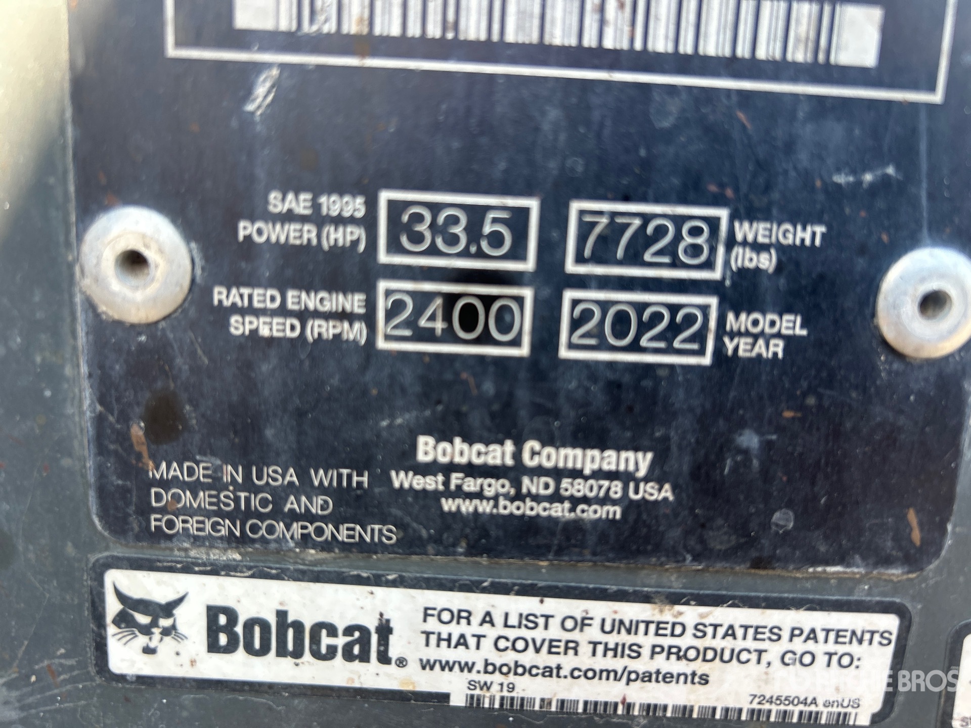 2022 Bobcat E35