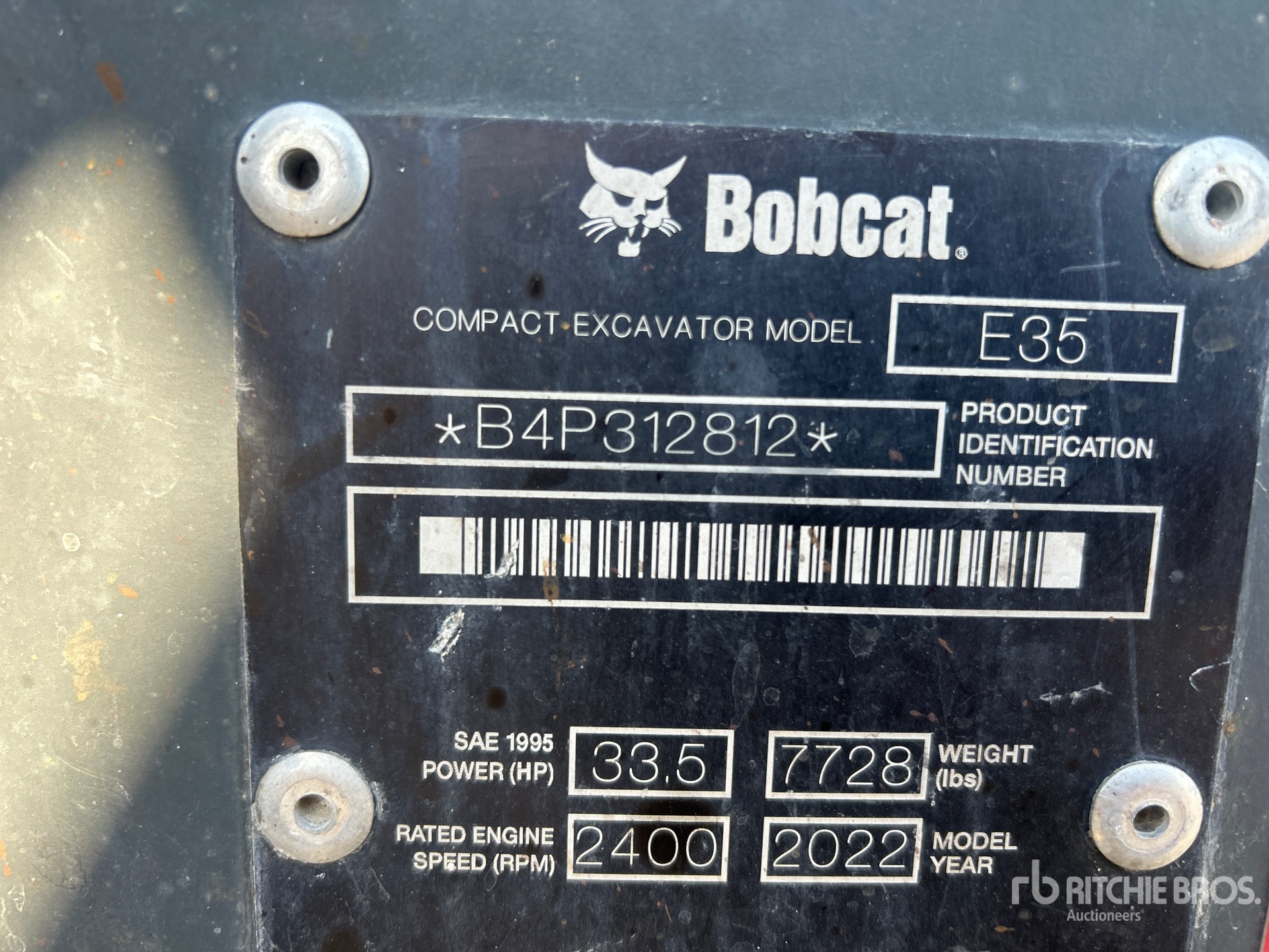 2022 Bobcat E35