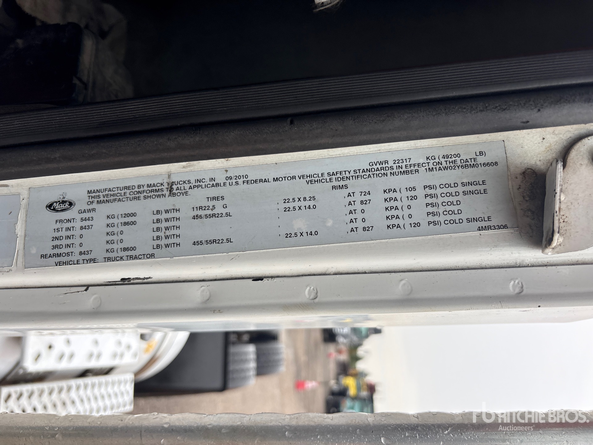 2011 Mack CXU613