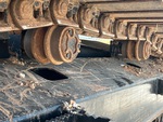 Undercarriage with Left Carrier Rollers