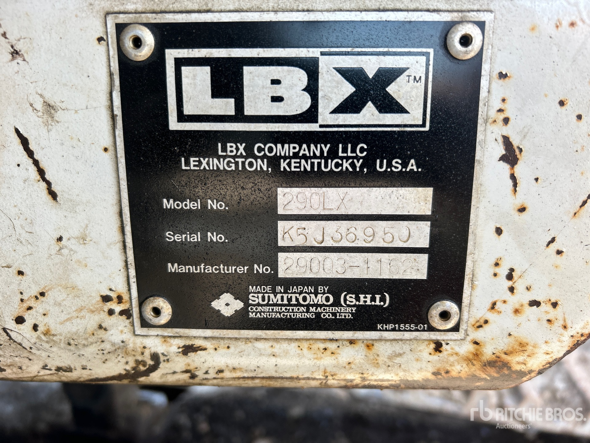 2002 Link-Belt 290LX