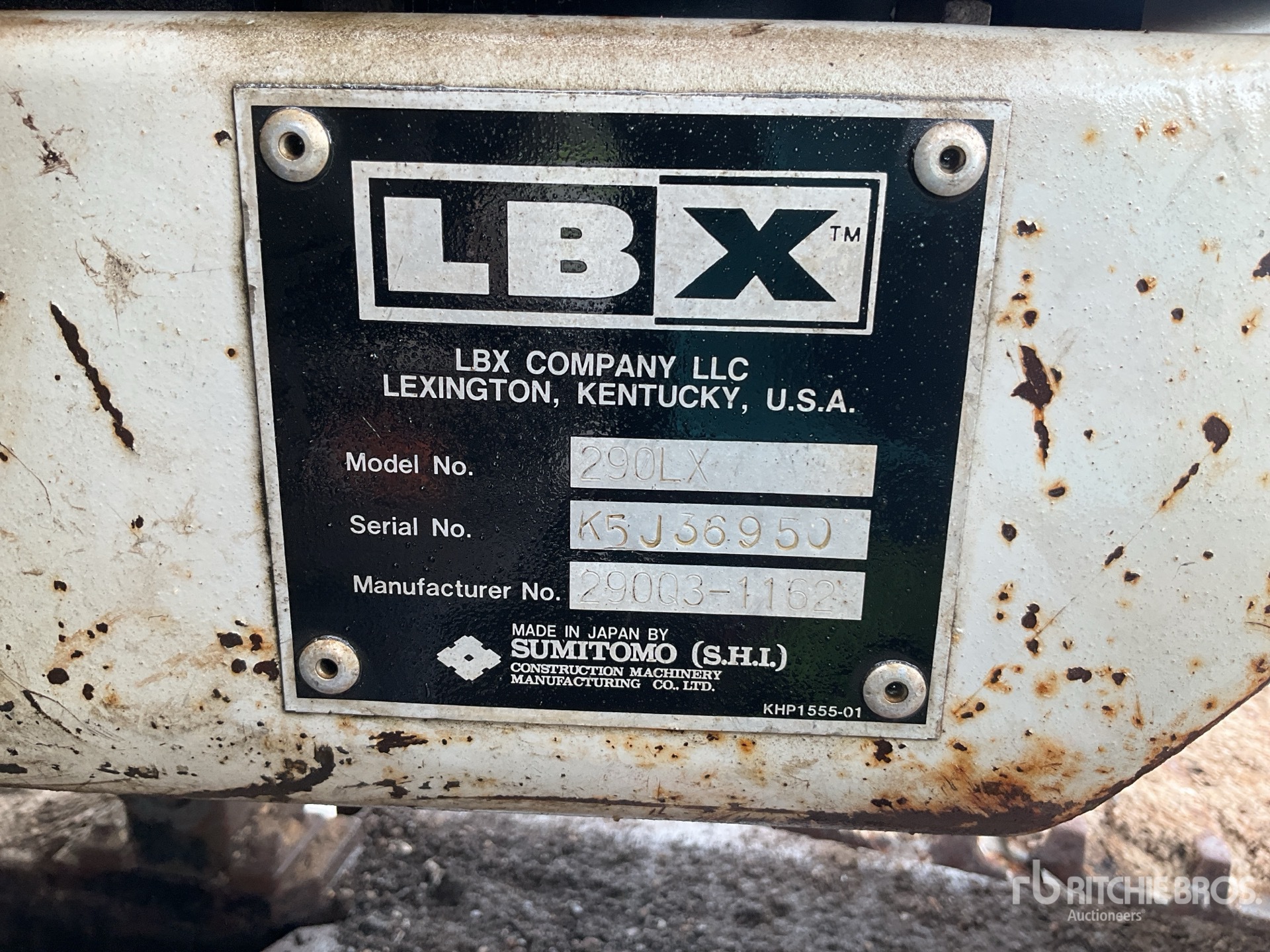 Photo of a 2002 Link-Belt 290LX