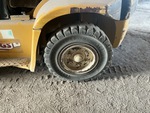 Chassis Lift with Left Rear Tire