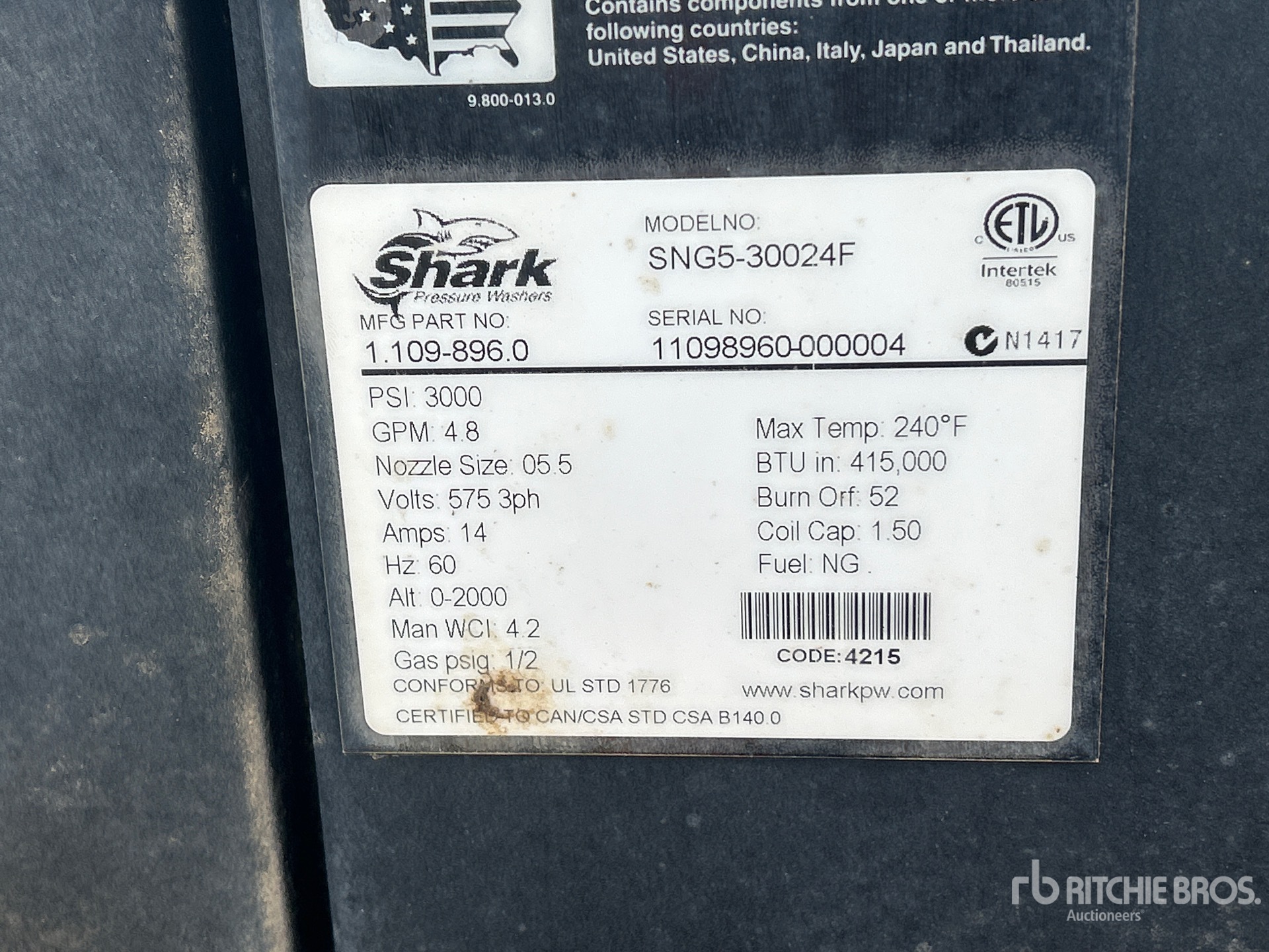 Shark SNG5-30024F