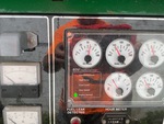 Control Station with Engine Oil Pressure