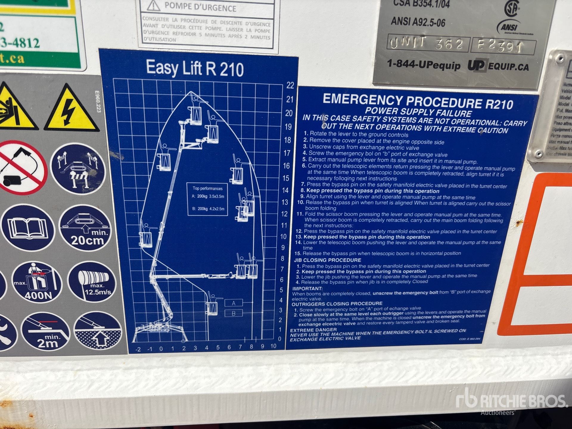 2018 Easy Lift R210