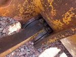 Chassis with Bucket to Arm Pins