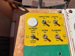 Control Station with Screed Control Switches