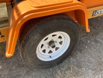 Trailer Chassis with Right Tire