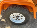 Trailer Chassis with Right Tire