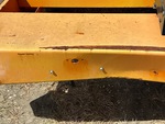 Trailer Chassis with License Plate Light Functional