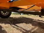 Trailer Chassis with Axle Condition