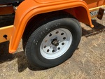 Trailer Chassis with Left Tire