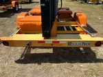 Trailer Chassis with Brake Lights Functional