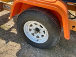Trailer Chassis with Right Tire