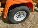 Trailer Chassis with Left Tire