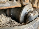 Undercarriage with Left Track Rollers