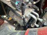 Engine with A/C Compressor