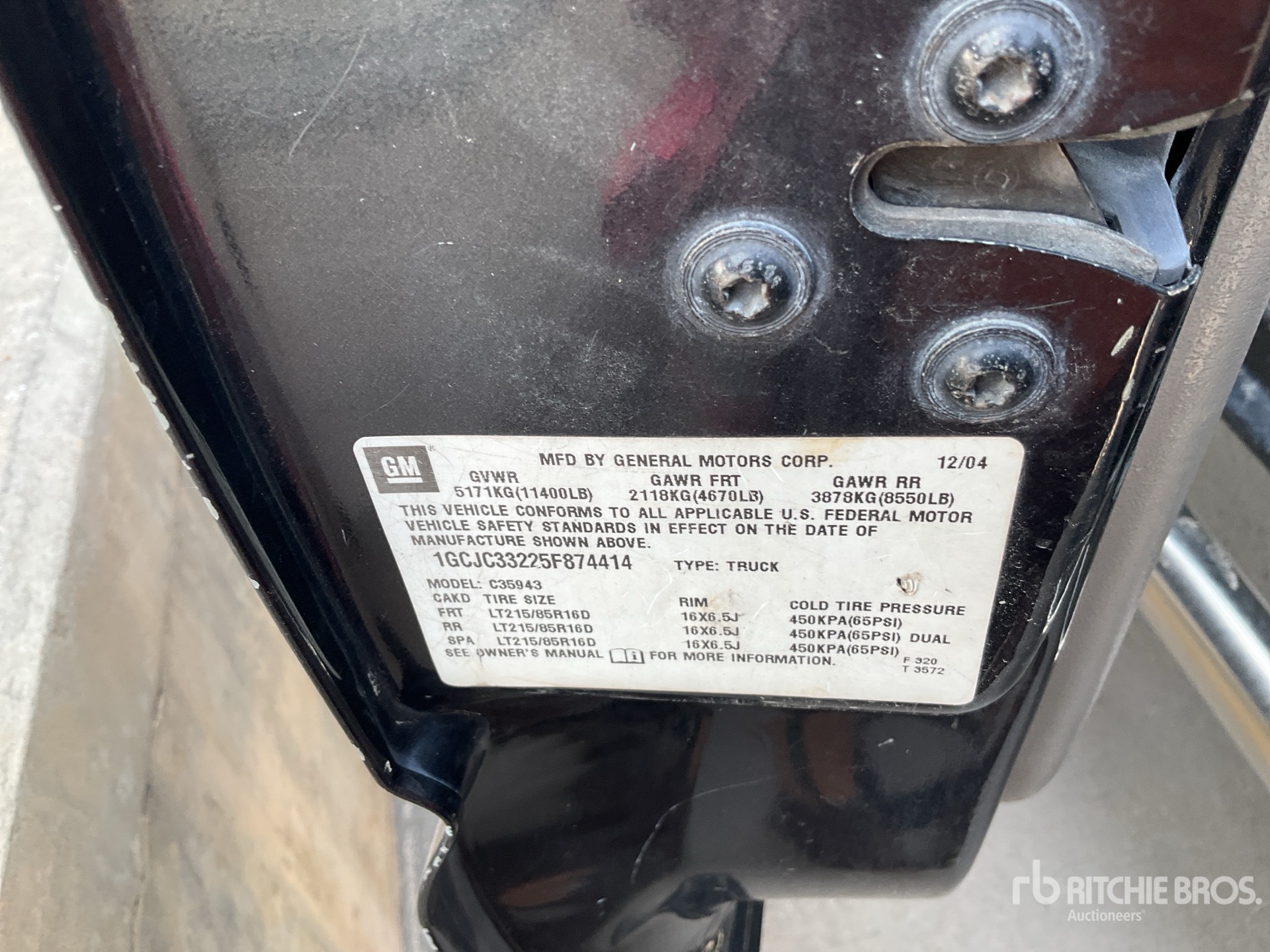 2005 Chevrolet Silverado 3500