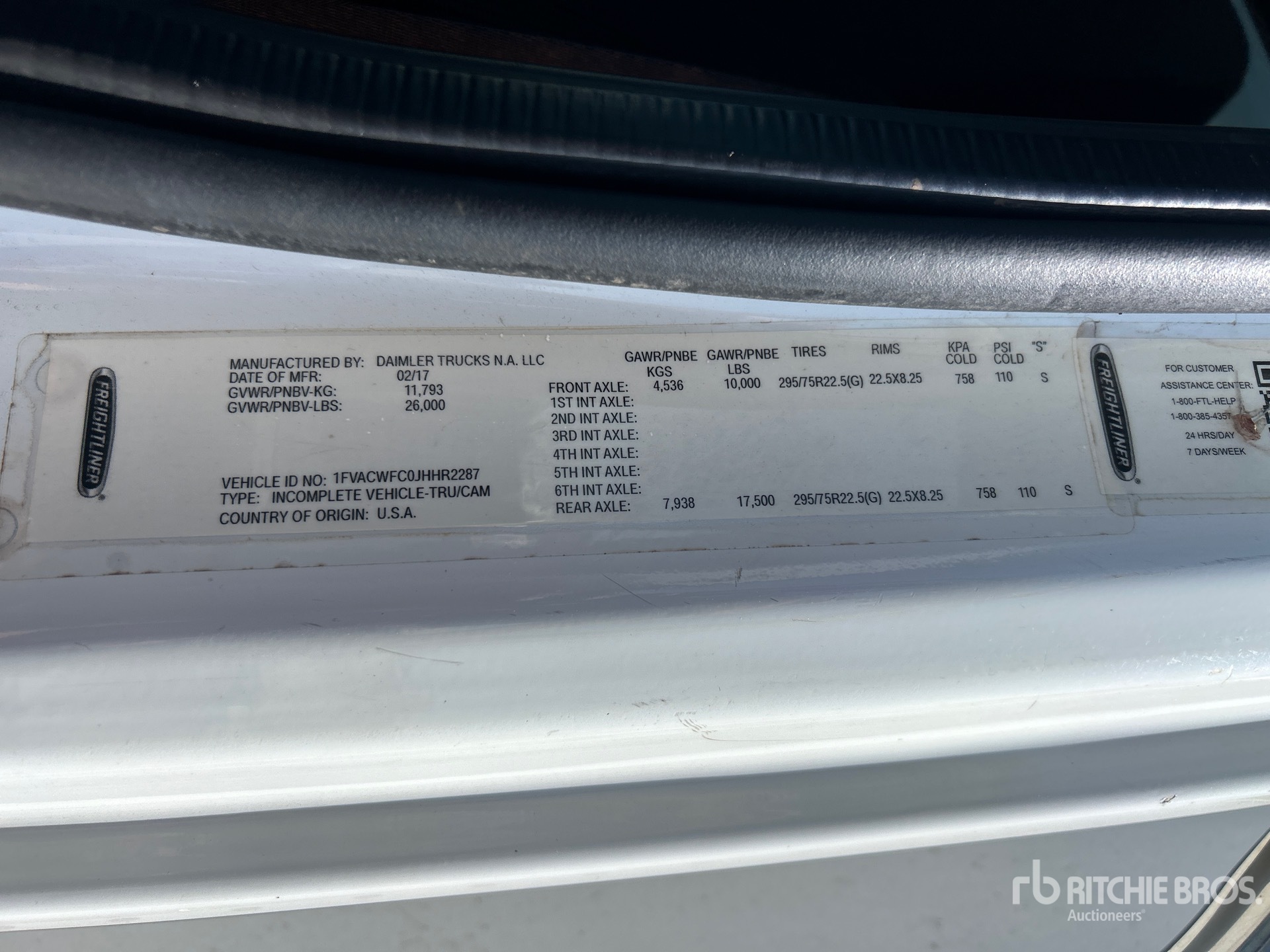 2018 Freightliner M2 106