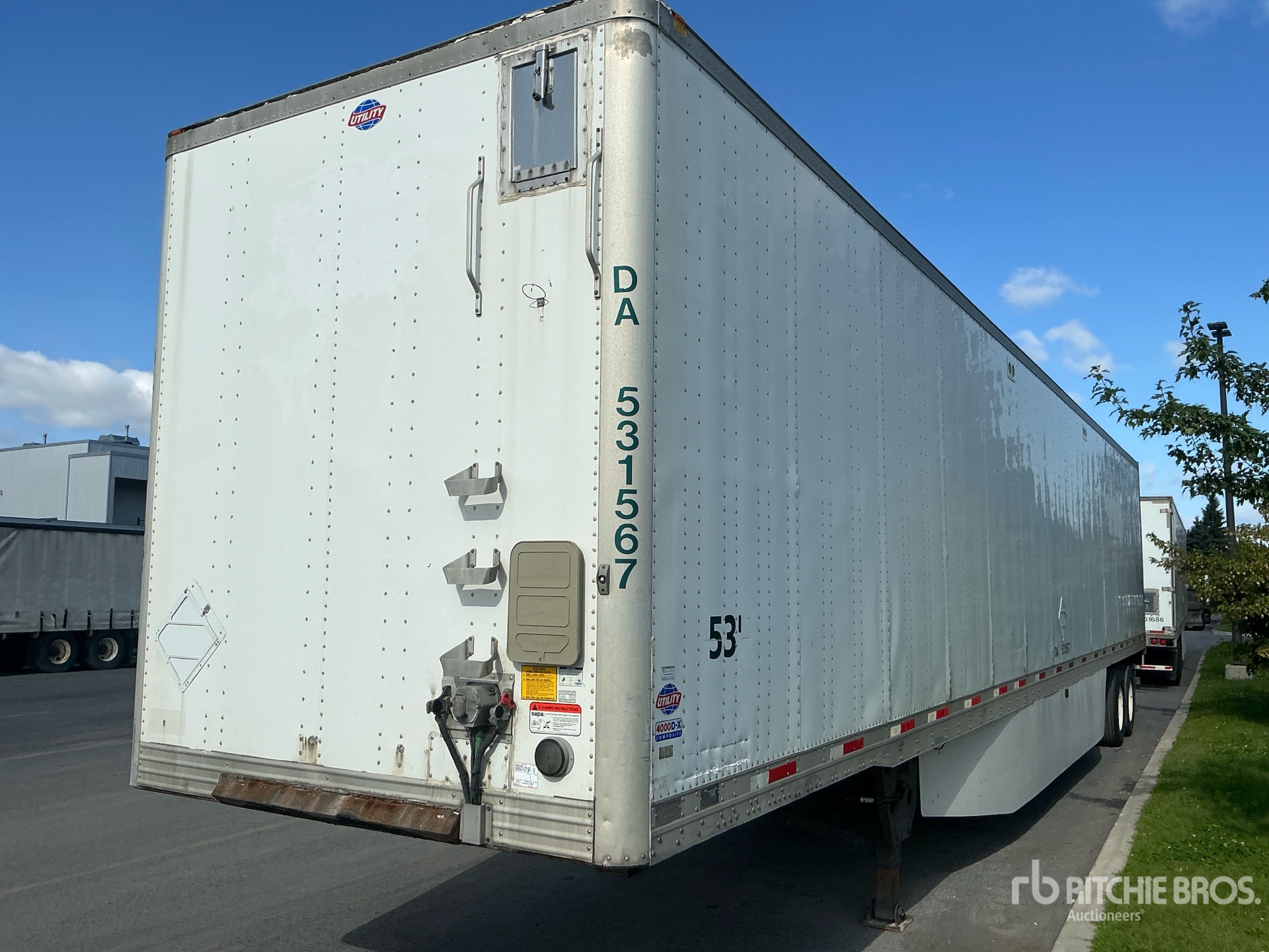 2015 Utility 53 FT T/A