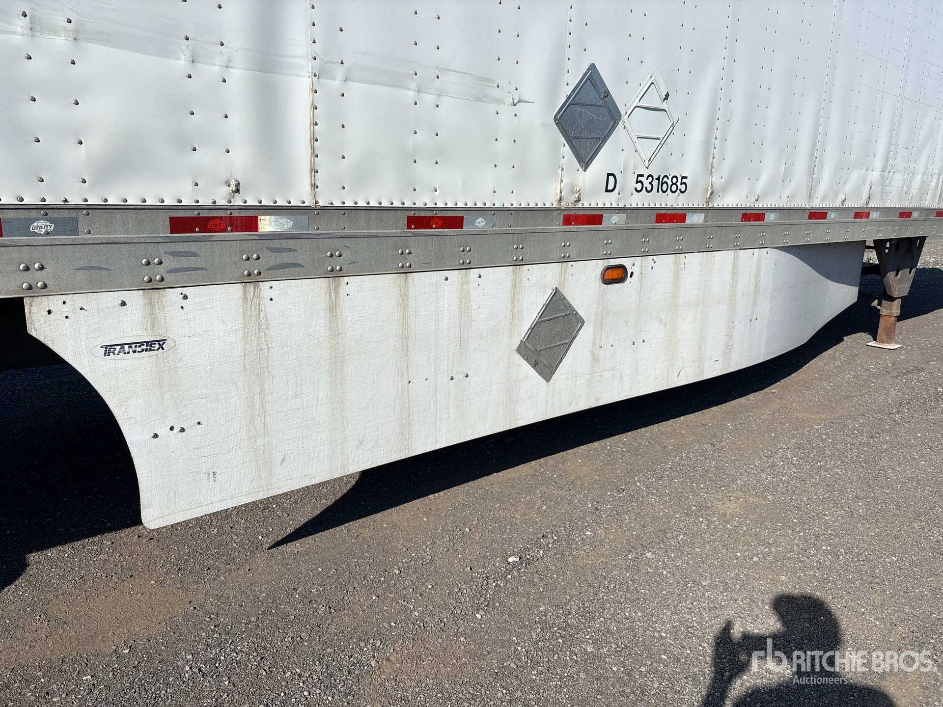 2016 Utility 53 ft x 102 in T/A