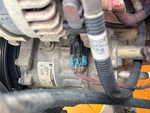 Motor with A/C Compressor