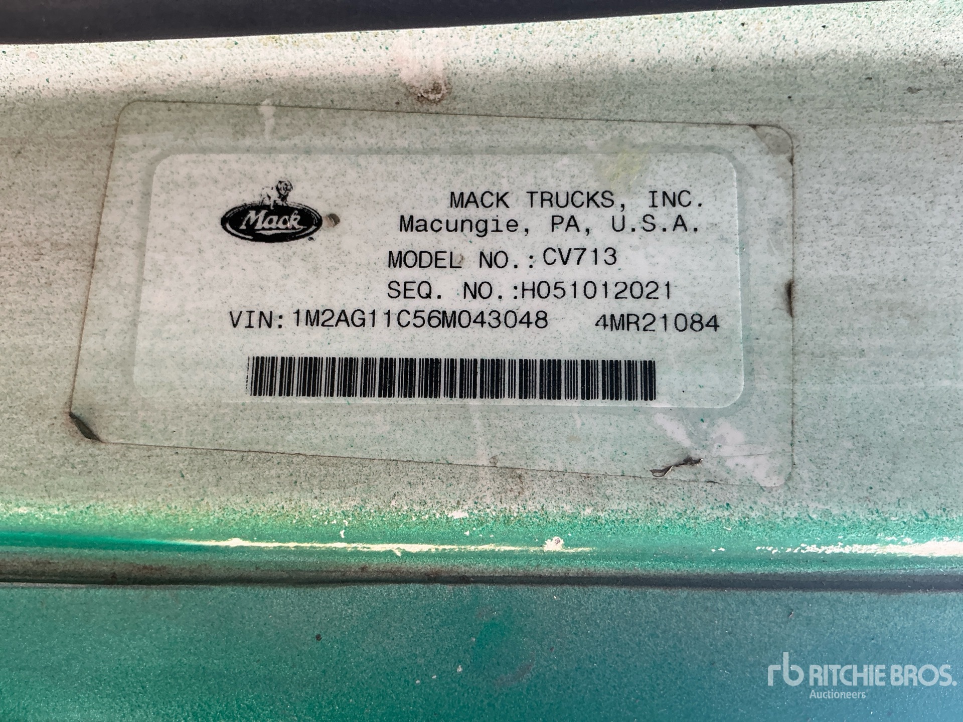 2006 Mack CV713 GRANITE