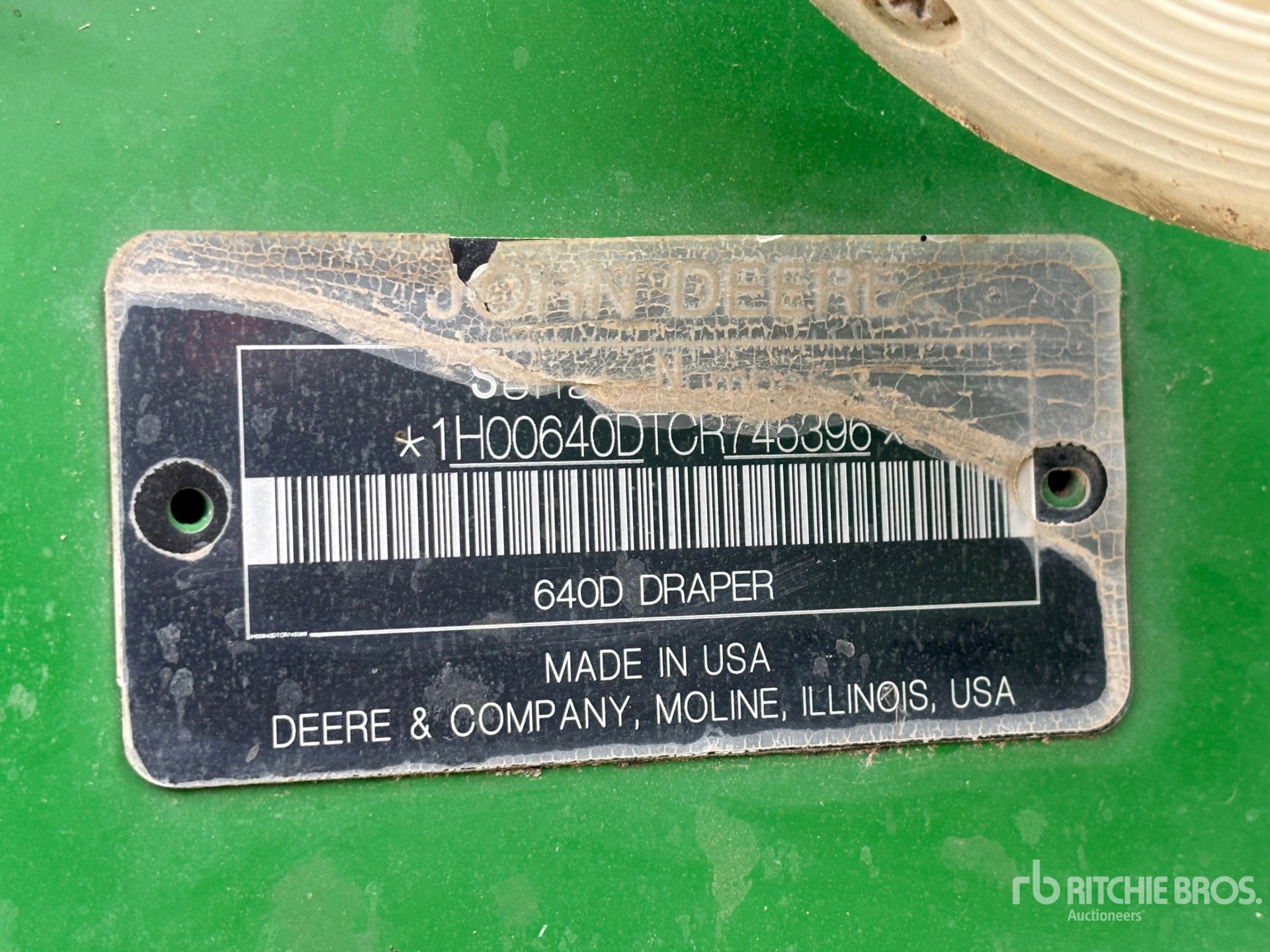 2012 John Deere 640D