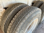 Trailer Chassis with Tire Condition