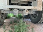 Trailer Chassis with Axle Condition