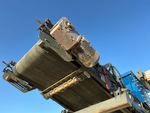 Chassis with Feed Conveyor Drive Motor