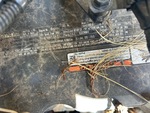 Engine with Emission Label