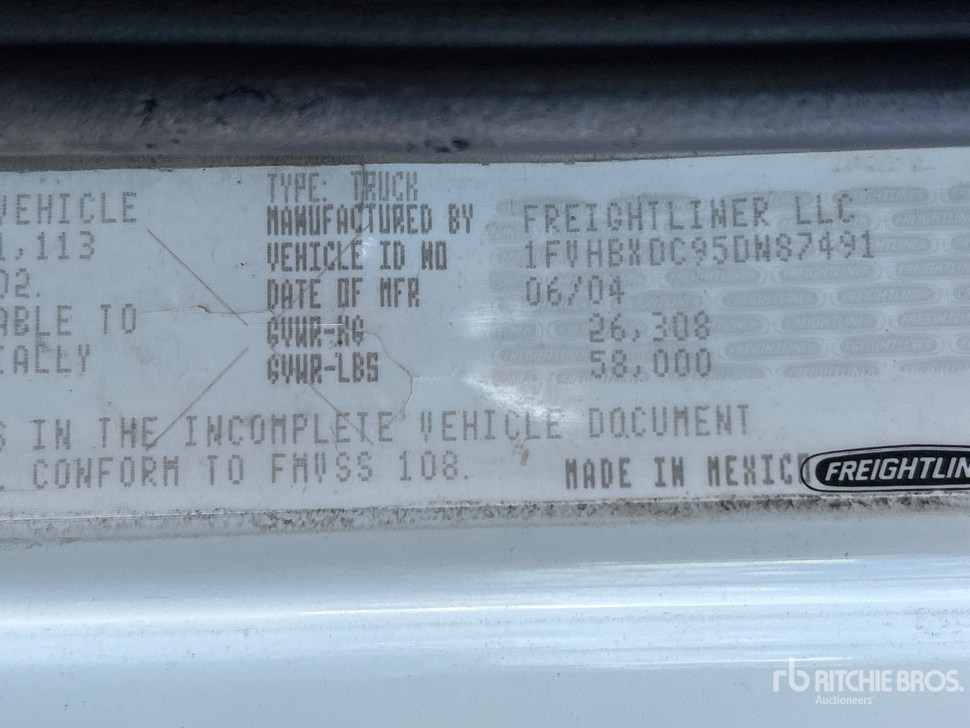 2005 Freightliner FL80