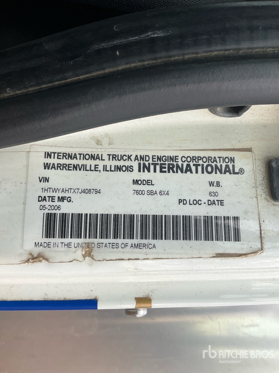 2007 International 7600 SBA