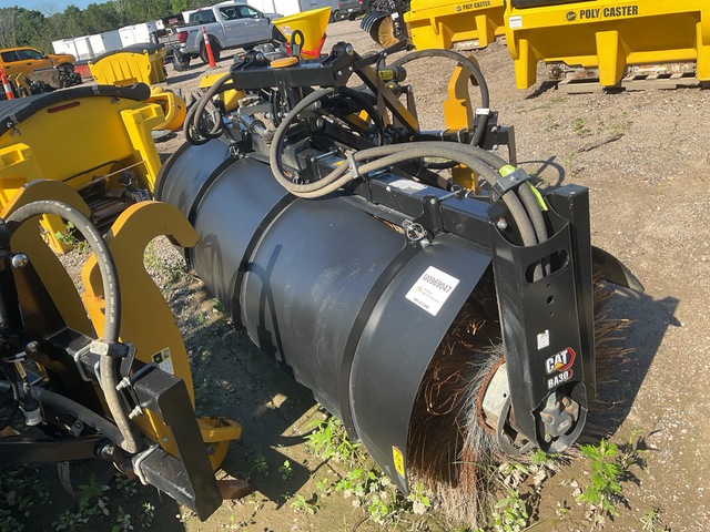 2024 Cat BA30 120 in Q/C Hydraulic Angle Broom