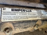 Engine with Emission Label