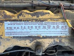 Engine with Emission Label