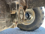 Drivetrain with Rear Axle Oscillating Pin