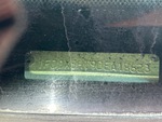 General Appearance with Frame Stamp Serial Number/VIN Photo